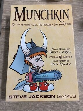 Steve Jackson Games Munchkin Card Game 1st Edition 2011